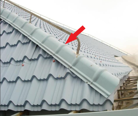 4kw 高性能リッジキャップロール形成機械 縫い目のない屋根システム