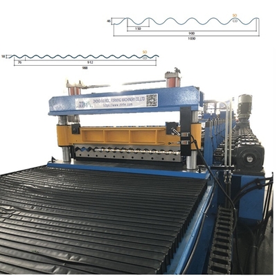 メタル屋根のゴールドシートローリング・フォーミング・マシン