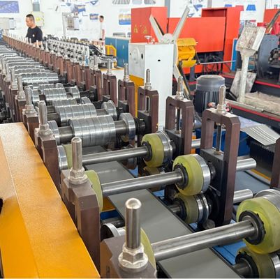 幅を調整できるリッジキャップのローリング・フォーム・マシン