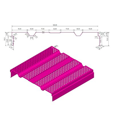 防音壁パネル プロファイル成形機