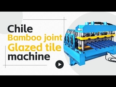 汎用的なステップタイル 屋根シート ローリング 形成マシン ロシア語