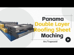 AGパネルと7/8波紋パネルのために米国へのダブルレイヤーマシン